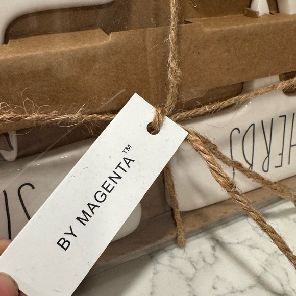 Rae Dunn White Herb Label Set - Picture 5 of 6